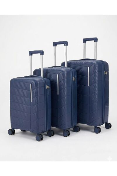 sea gulf Travel Suitcase Fiber 3 Piece Set