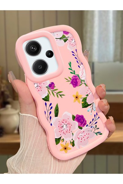 Hontinga Redmi Note 13 Pro Plus 5g Compatible Case Camera Protector Pink Sili...