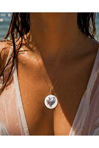 Oxolux, Lavinia Colier Chrome Romance, in cutie cadou, design metalic, bijute...