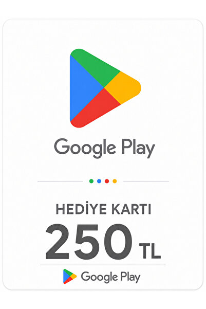 Taha Grup Google Play Hediye Kodu 250 TL