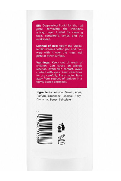 Cosmeticos Degresant pentru unghii |   Cosmetice |   1000ml |   Detergent parfumat