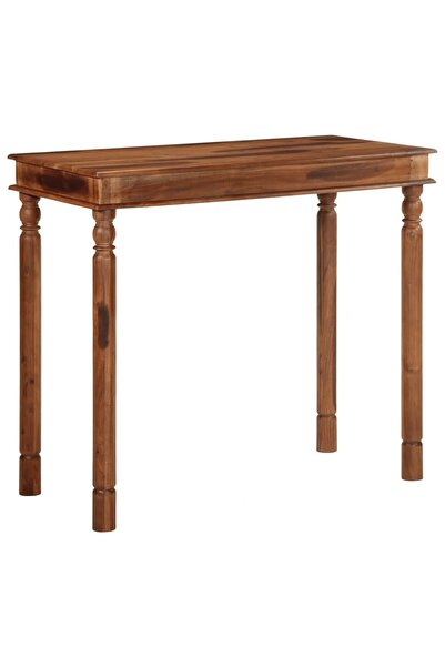 vidaxl Masa de bar 120x60x107 cm din lemn masiv de salcam