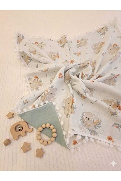 Wenaris Muslin Baby Blanket Children's Blanket 90X110 cm Swaddle Stroller Dou...