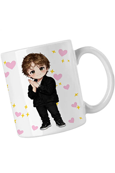 OEM Lewis Capaldi Chibi Cartoon mug