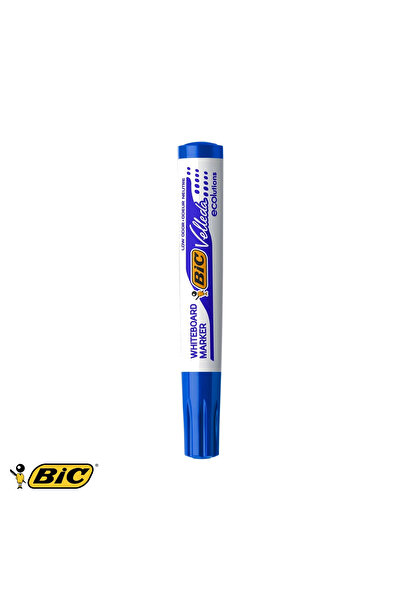 Bic Marker pentru tablă albă Velleda 1701, vârf rotund de 2,5 mm, cerneală pe...