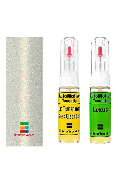 YLKRS AUTOMOTIVE Kit retus vopsea touch-up Lexus SC300/400 Series LEX065 (Whi...