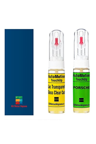 YLKRS AUTOMOTIVE Kit retus vopsea touch-up Porsche Panamera PORQ5G (Lugano Bl...