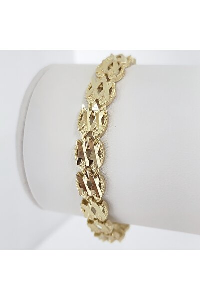 Milena BRATARA DAMA PLACATA CU AUR 14K -LUNGIME 19CM