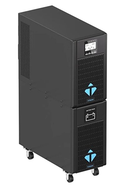 Universal جهاز UPS من TESCOM طراز NEOLINE 1/1 بقدرة 10 كيلو فولت أمبير، 12 فو...