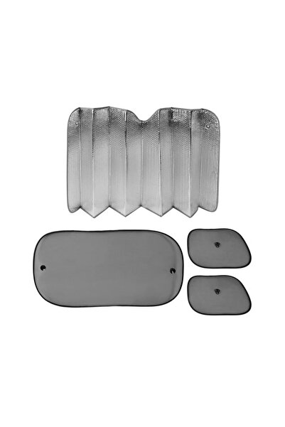 Zet Parasolar Auto Set 4 bucati, Set Parasolare Auto pentru Protecție Solară,...