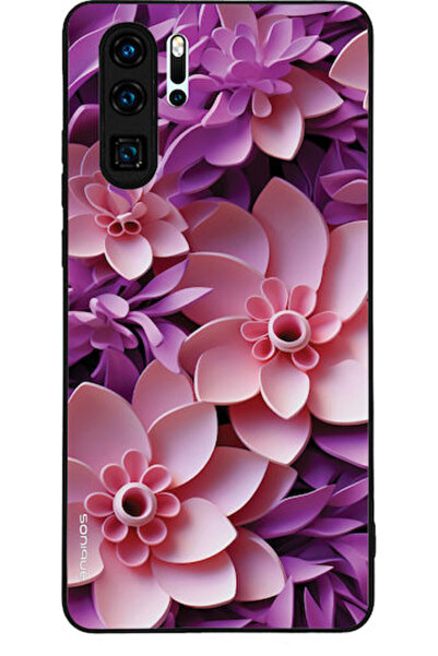 Other Θήκη Sonique Σειράς 3D Λουλουδιών για Huawei P30 Pro Ροζ
