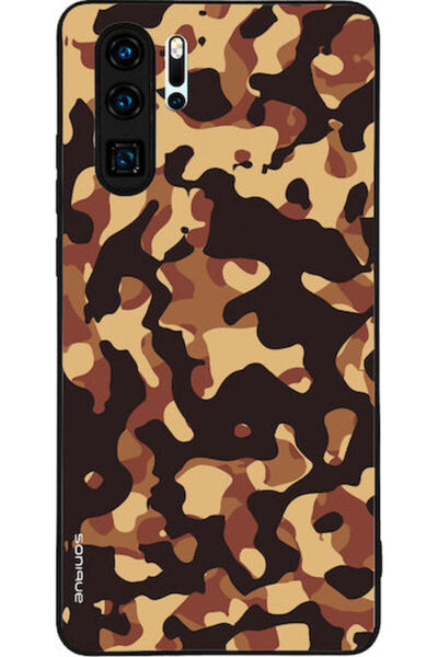 Other Θήκη Sonique Σειρά Στρατιωτικού Καμουφλάζ για Huawei P30 Pro Καφέ 01