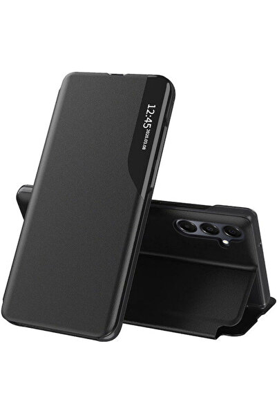 Techsuit Efold Πίσω Κάλυμμα από Συνθετικό Δέρμα Μαύρο (Samsung Galaxy A16 4G,...