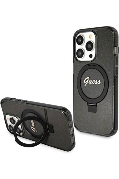 Guess Πίσω Κάλυμμα Πλαστικό Μαύρο (iPhone 13 Pro Max) Κωδικός: GUHMP13XHRSGSK