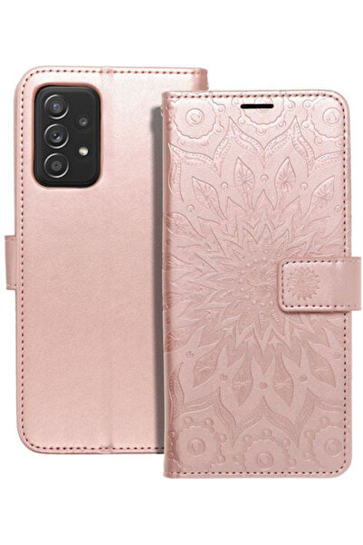 4TECH Forcell Mezzo Θήκη Βιβλίο Samsung A52 5G A52 LTE 4G A52s 5G Μάνταλα Ροζ...