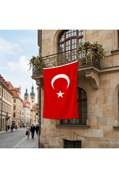 puntodizayn Türk Bayrağı Premium Raşel Kumaş 150x225 Cm