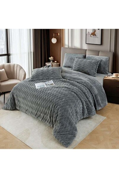 Alhabib bedding Davos Queen Fur Mattress Cover Is Suitable for 200X150Cm Bed,...