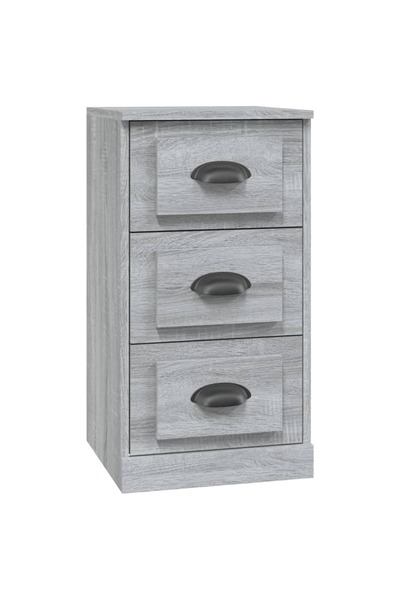 vidaxl Servantă, gri sonoma, 36x35,5x67,5 cm, lemn prelucrat