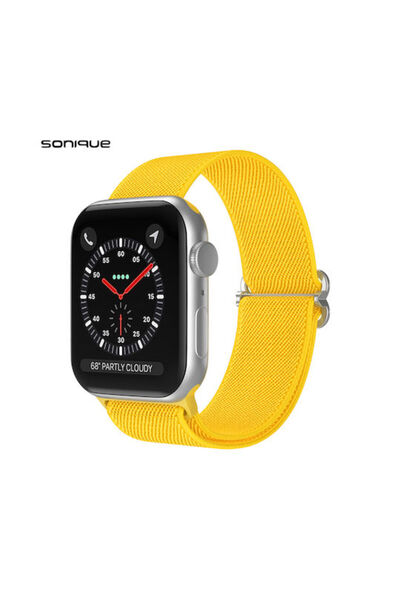 Other Sonique Υφασμάτινο Λουράκι Κίτρινο (Apple Watch 38/40/41/42mm)
