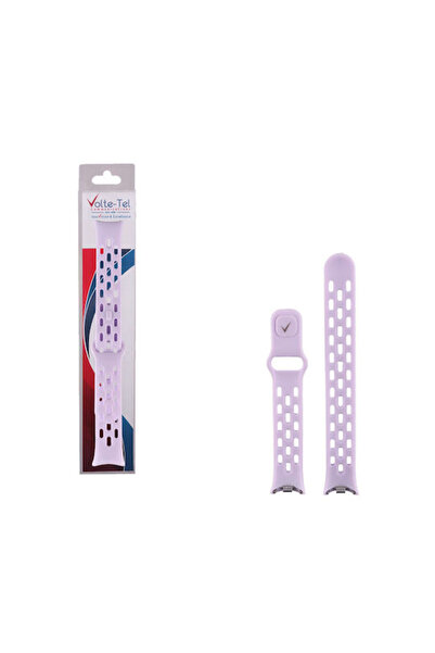 Other Volte-Tel Λουράκι Σιλικόνης Μωβ (για Xiaomi Smart Band 8, 9, 10)