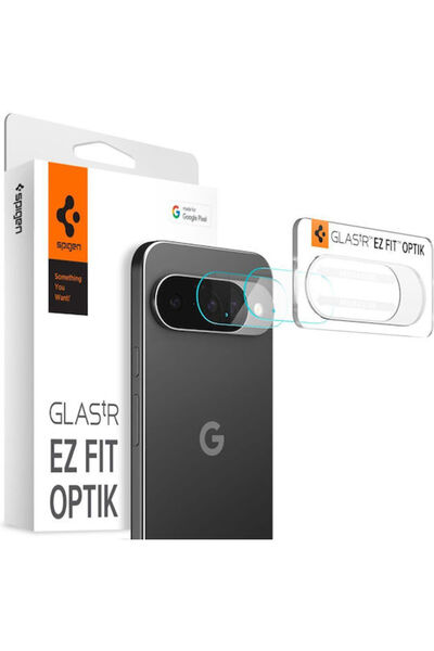 Spigen Οπτικό EZ Fit Διαφανές Σκληρυμένο Γυαλί Προστασίας Κάμερας για το Goog...