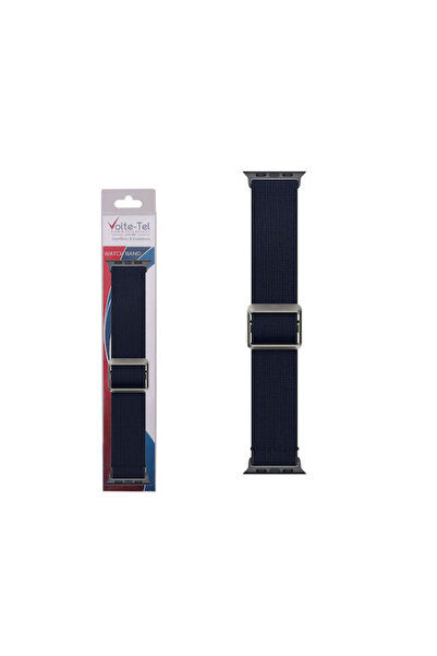 Other Volte-Tel Υφασμάτινο Λουράκι Μπλε (Apple Watch 42/44/45/49mm)