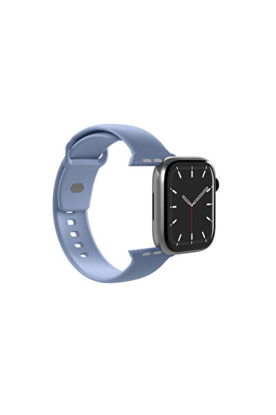 Puro Λουράκι σιλικόνης ανοιχτό μπλε για Apple Watch 44-45-46-49mm