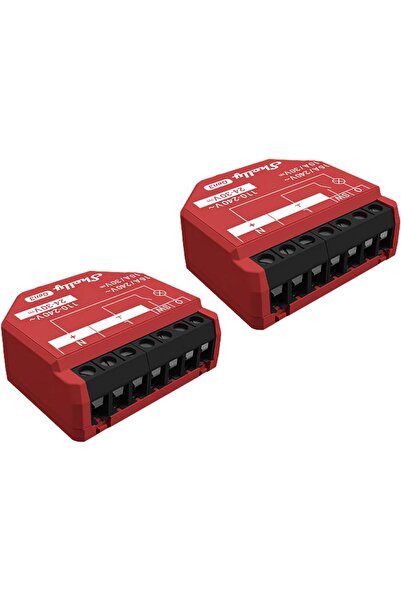 Shelly 1Pm Gen3 Set 2x Controler pentru Casă Inteligentă Wi-Fi Bluetooth Surs...