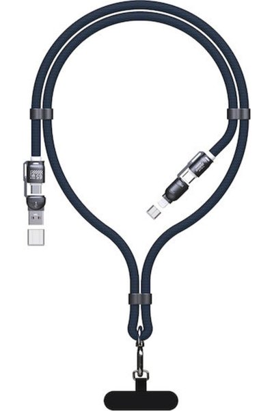 DUDAO Καλώδιο USB-C σε Lightning 65W Μπλε