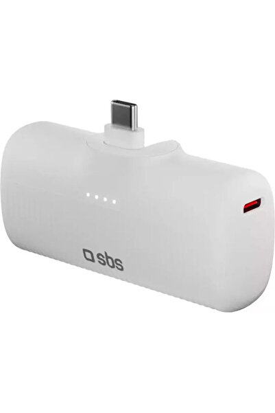 SBS Ecopower 5000mAh 10W Λευκό