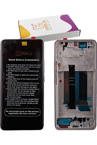 Hyper Οθόνη με μηχανισμό αφής και πλαίσιο για Xiaomi Redmi Note 14 Pro Plus 5...