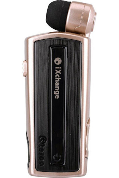 XChange iXchange UA-28 V2.0 Ενδοωτικό Ακουστικό Bluetooth Handsfree Χρυσό