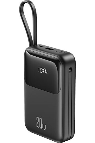 Xo PR234 Power Bank 20000mAh με θύρα USB-A και θύρα USB-C Μαύρο
