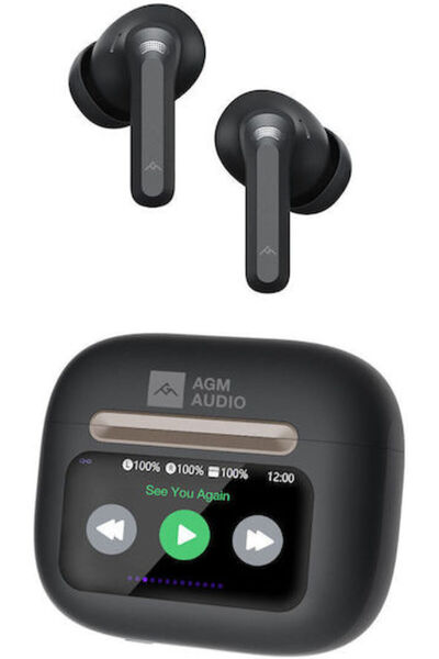 agm Buds 9 Bluetooth Ακουστικά Handsfree με Αντοχή στον Ιδρώτα και Θήκη Φόρτι...