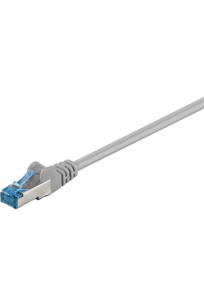 goobay Καλώδιο Ethernet S/FTP Cat.6a (Gigabit) 2μ Γκρι Κωδικός: 93741