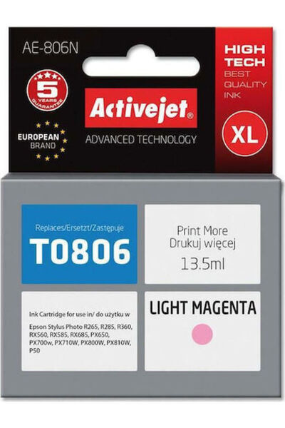 Other Συμβατό μελάνι για εκτυπωτές inkjet Active Jet Epson T0806 13.5ml Ματζέντα