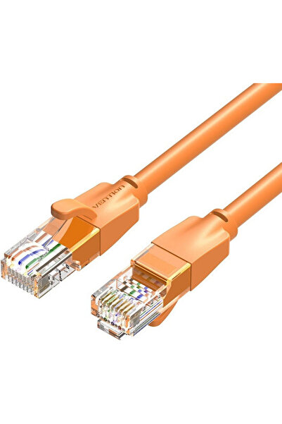 Vention Καλώδιο Ethernet U/UTP Cat.6 (Gigabit) 1μ Πορτοκαλί Κωδικός: IBEOF