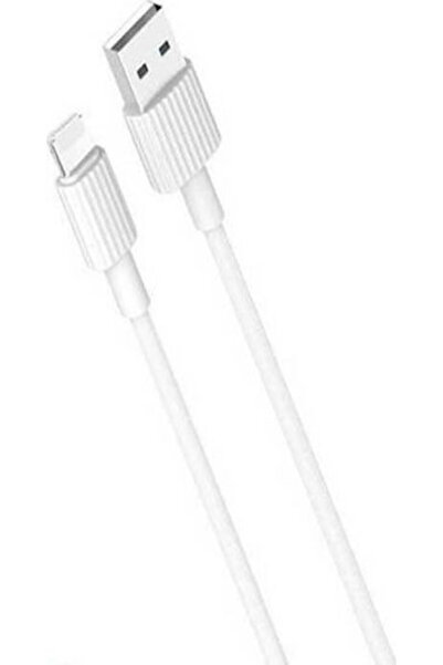 Xo Καλώδιο USB-A σε Lightning Λευκό 1μ (16.005.0051)