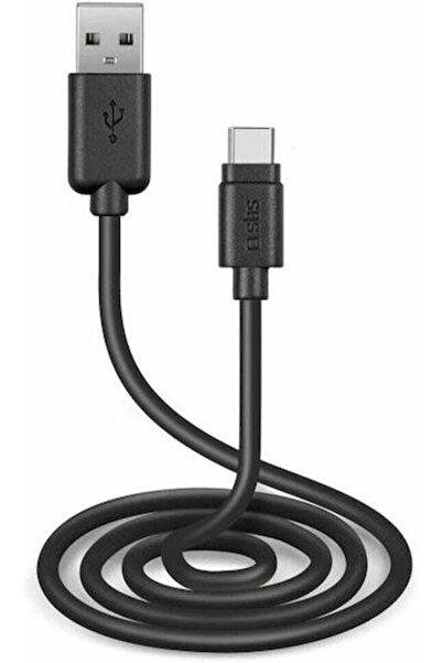 SBS Καλώδιο USB 2.0 USB-C Αρσενικό - USB-A Μαύρο 3μ