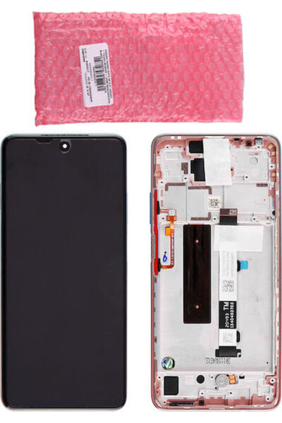 Xiaomi Οθόνη με μηχανισμό αφής και πλαίσιο για Mi 10T Lite 5G (Χρυσό) Κωδικός...
