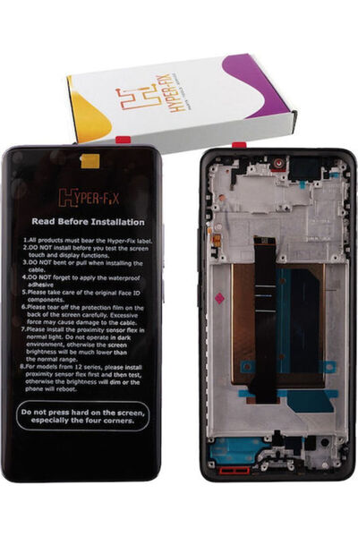 Hyper Οθόνη με μηχανισμό αφής και πλαίσιο για Xiaomi Redmi Note 14 Pro Plus 5...