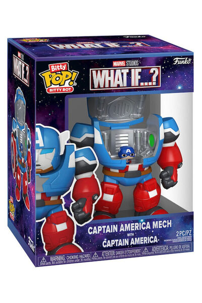 Funko Μπίτι Ποπ! Μάρβελ: Μάρβελ - Κάπτεν Αμέρικα