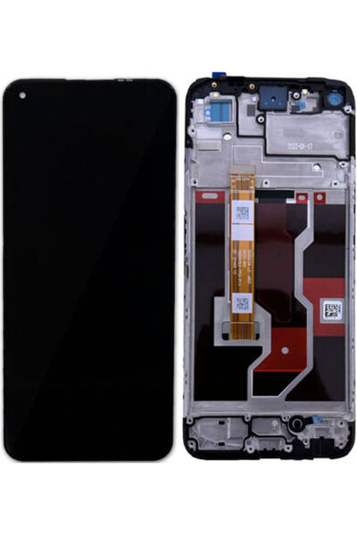 OPPO Οθόνη με μηχανισμό αφής για A76 (Μαύρο) Κωδικός: 4110009