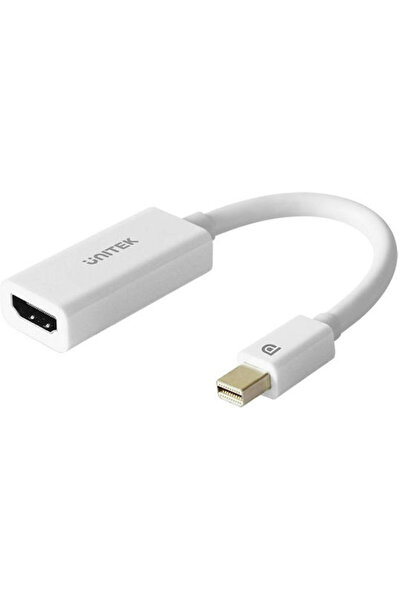 Unitek Μετατροπέας mini DisplayPort αρσενικό σε HDMI θηλυκό Λευκό 1 τεμάχιο Y...