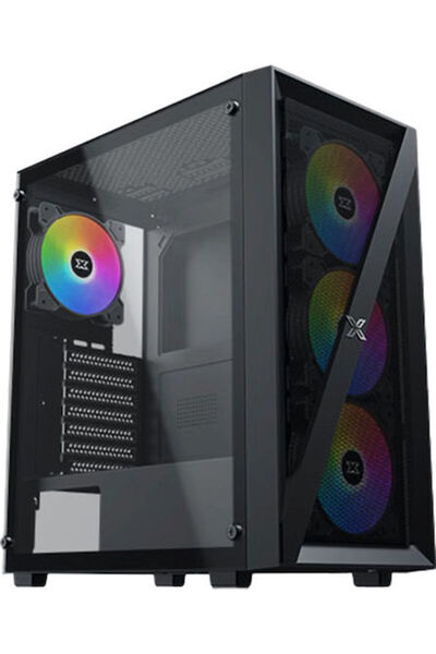 Xigmatek Blade Gaming Midi Tower Θήκη Υπολογιστή με Πλαϊνό Παράθυρο και Φωτισ...
