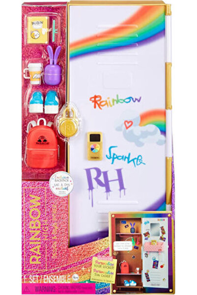 MGA Entertainment Σετ Ντουλάπας Κούκλας Rainbow High για 4+ Ετών