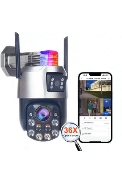 OEM WiFi Surveillance Camera 6 MP Panoramic – 36x Optical Zoom, AI Tracking, ...
