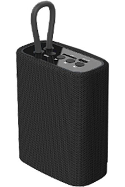 Tele Ηχείο Bluetooth 3W με Ραδιόφωνο Μαύρο E-3039
