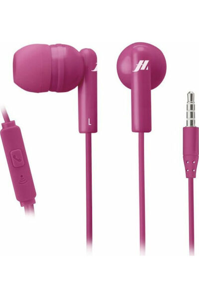SBS Ακουστικά In-ear Handsfree με βύσμα 3.5mm, Ροζ