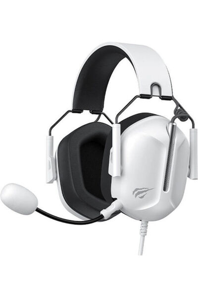 Havit H2033D Ακουστικά Gaming Υπεραυτικά με Σύνδεση 3.5mm Λευκό / Μαύρο